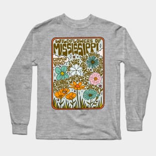 Mississippi Wildflowers Long Sleeve T-Shirt